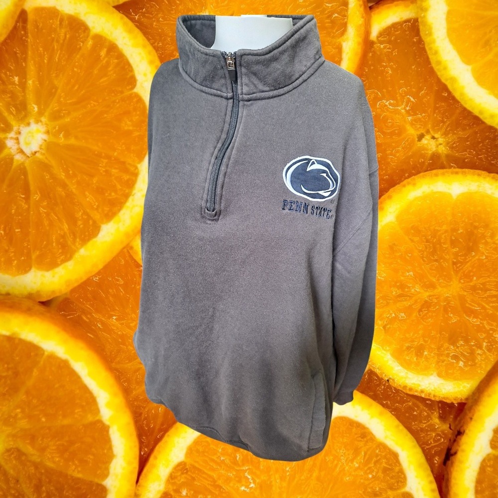 Colosseum Penn State Nittany Lions Pullover 1/4 Zip Sweatshirt XL